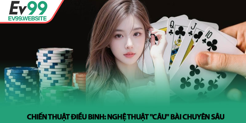 Mẹo đánh phỏm - Nghệ thuật điều binh và tâm lý tại Ev99 2 Chiến thuật điều binh: Nghệ thuật "câu" bài chuyên sâu