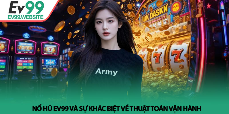 Nổ Hũ EV99 - Sảnh Game Đổi Thưởng Uy Tín Với Tỷ Lệ Nổ Cao 2 Nổ Hũ EV99 và sự khác biệt về thuật toán vận hành